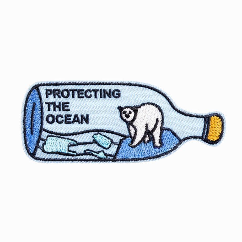 Save the Ocean Iron-On Patch Set