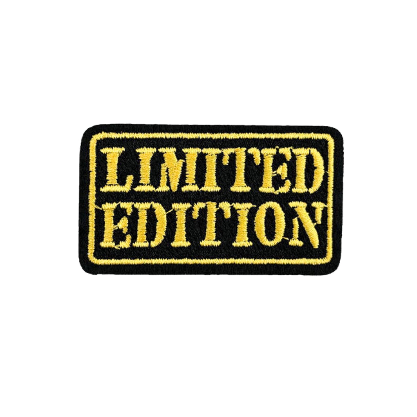 ''Limited Edition'' Embroidered Iron On Patch