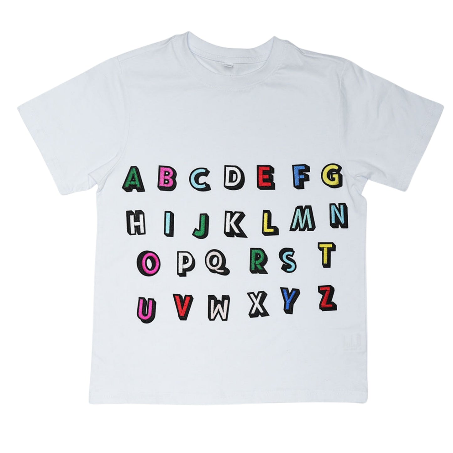 3D Embroidered Alphabet Patches