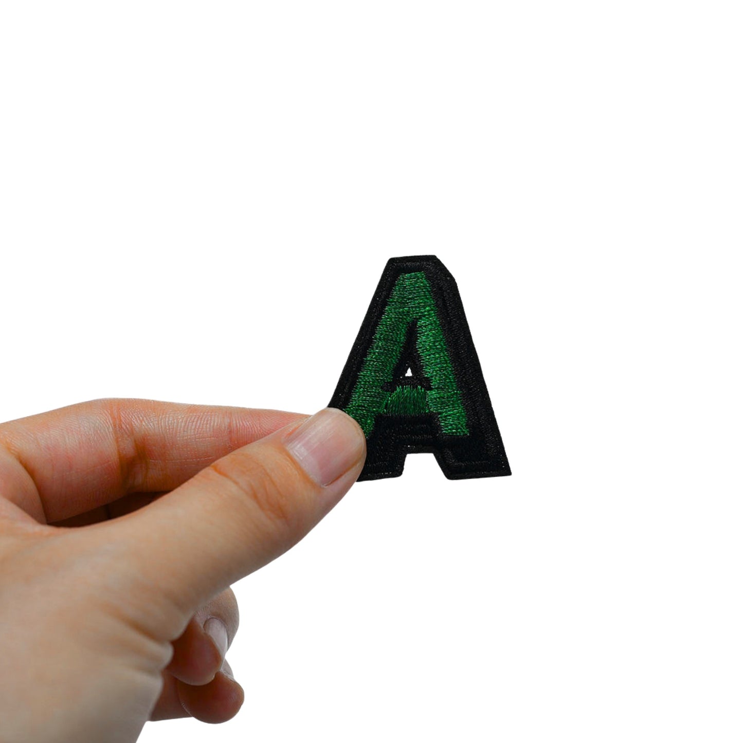 3D Embroidered Alphabet Patches