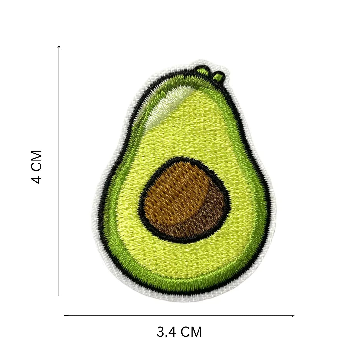 Kawaii Food Iron-On Embroidered Patch