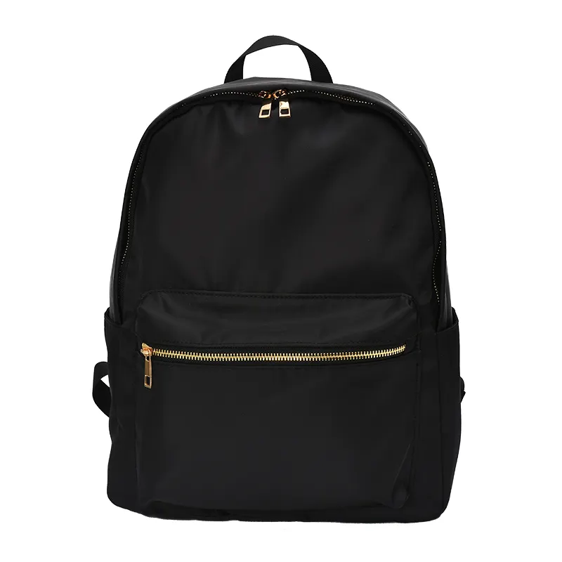 Durable Nylon Backpack for Kids – Perfect for School & Play, Customizable with Patches & Fun Details ''Black'' Available in Two Convenient Sizes