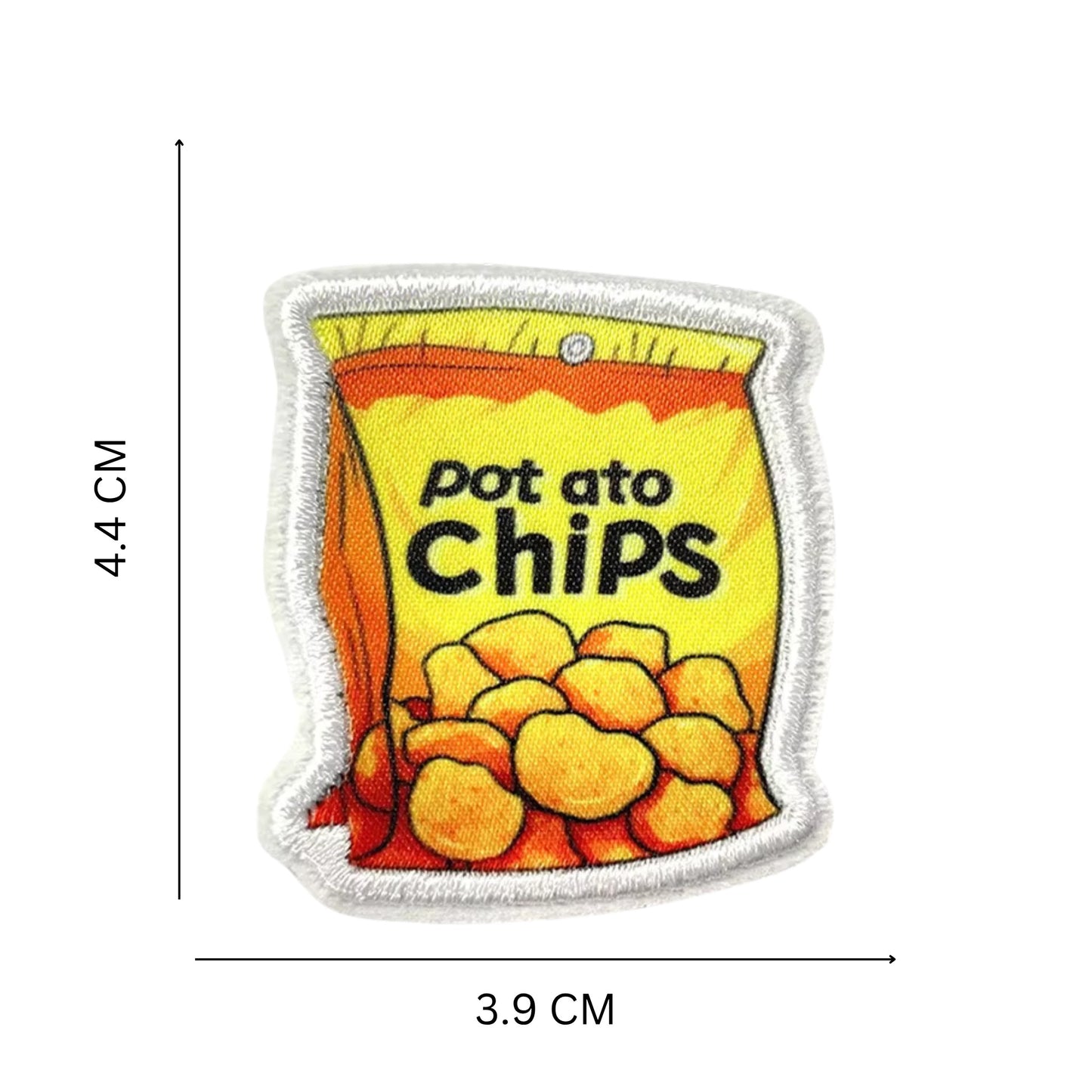 Kawaii Food Iron-On Embroidered Patch