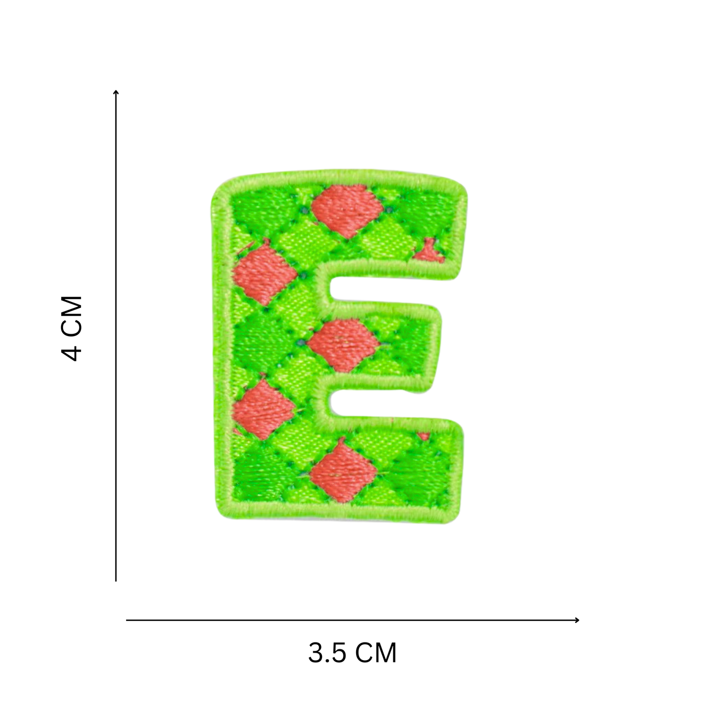 Iron On Cartoon Alphabet Patch Set