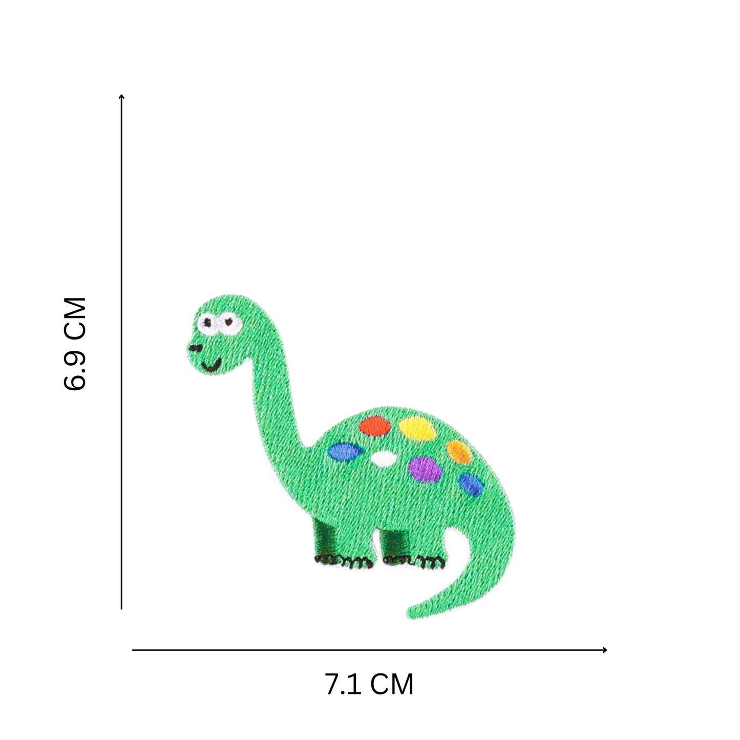 Dinosaur Self-Adhesive Embroidered Patches