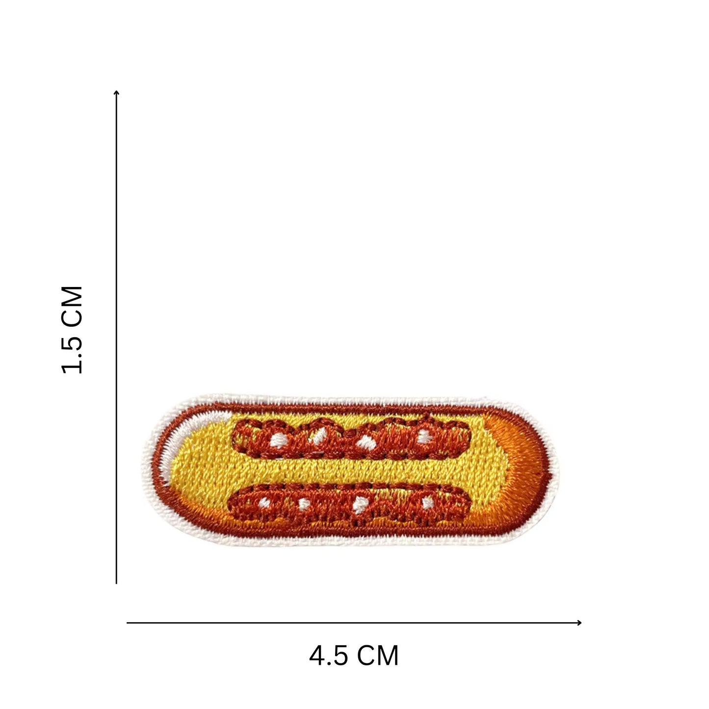 Kawaii Food Iron-On Embroidered Patch
