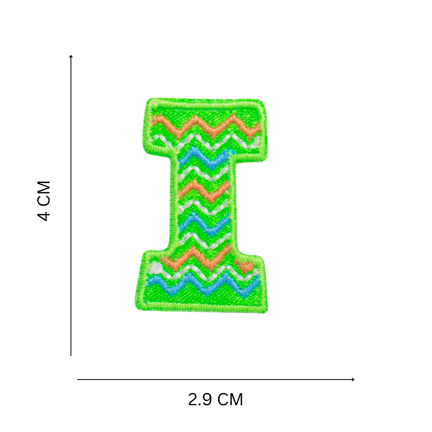Iron On Cartoon Alphabet Patch Set