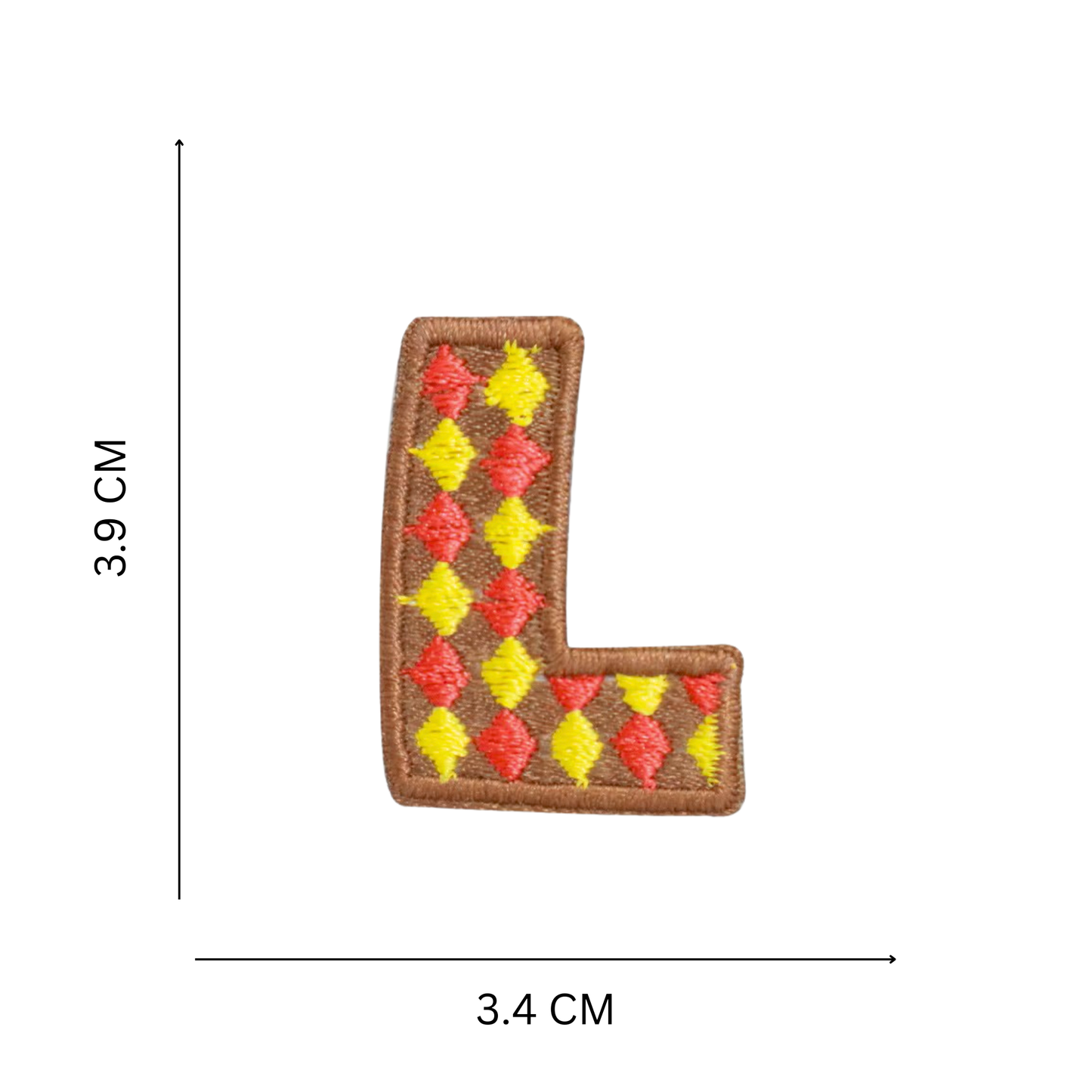 Iron On Cartoon Alphabet Patch Set