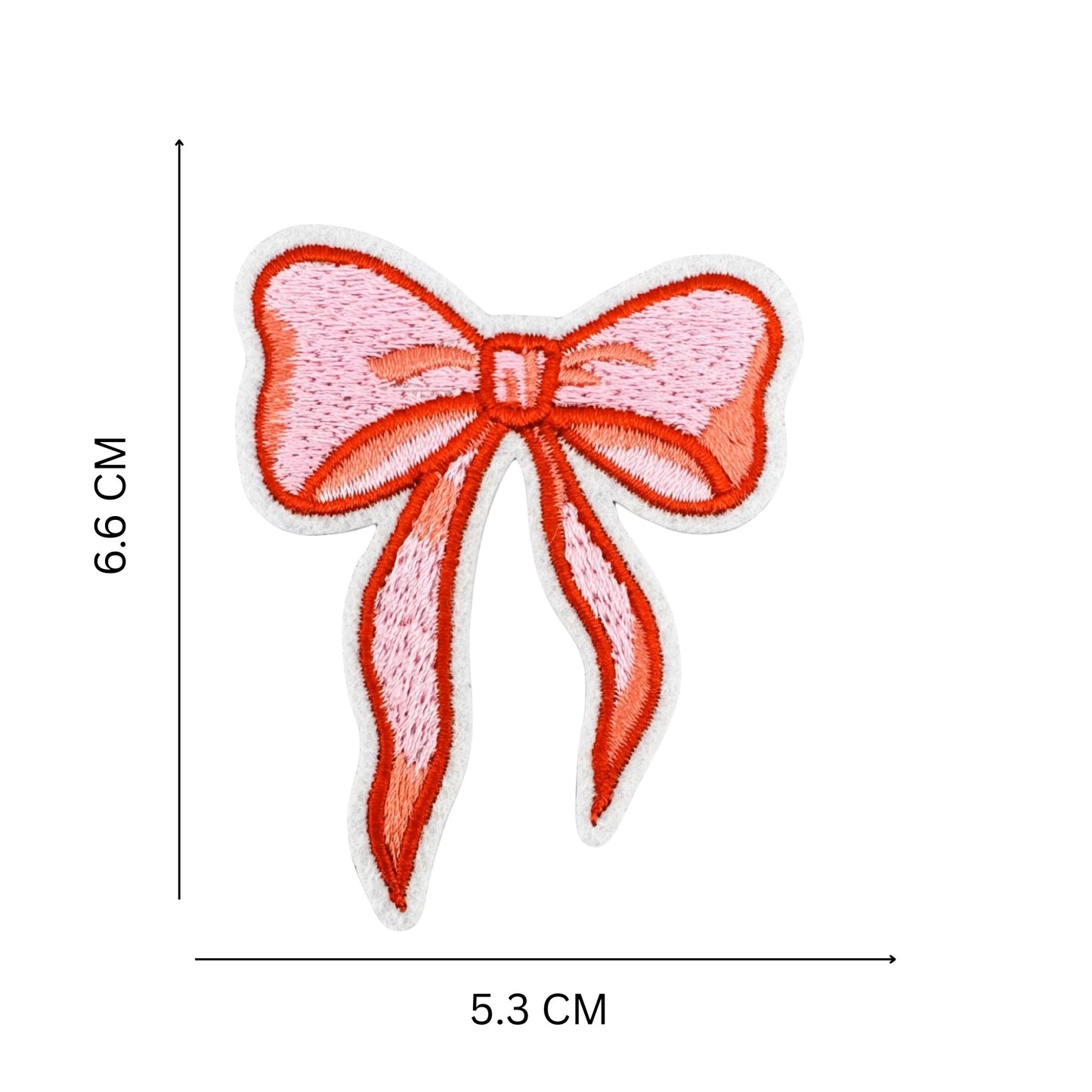 Iron-On Embroidered Kawaii Bowknot Patch – Cute Assorted Designs for Clothes, Hats, Bags & DIY Decoration