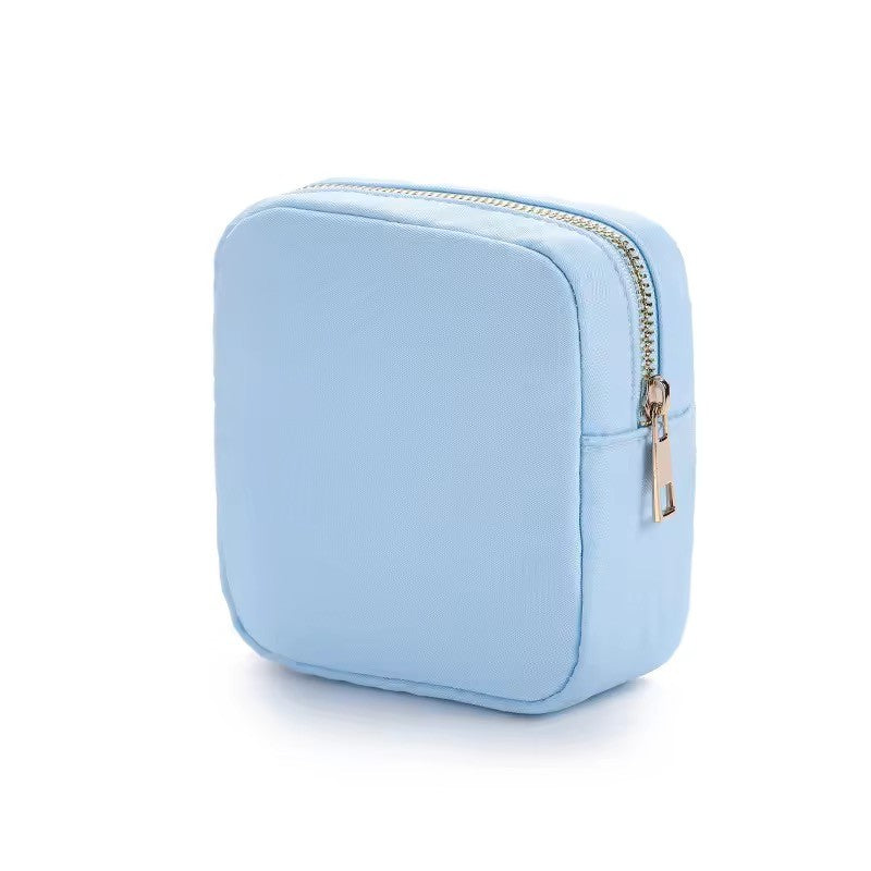Small Pouch – Perfect for Organizing Small Essentials, Personalizable with Patches and Fun Details