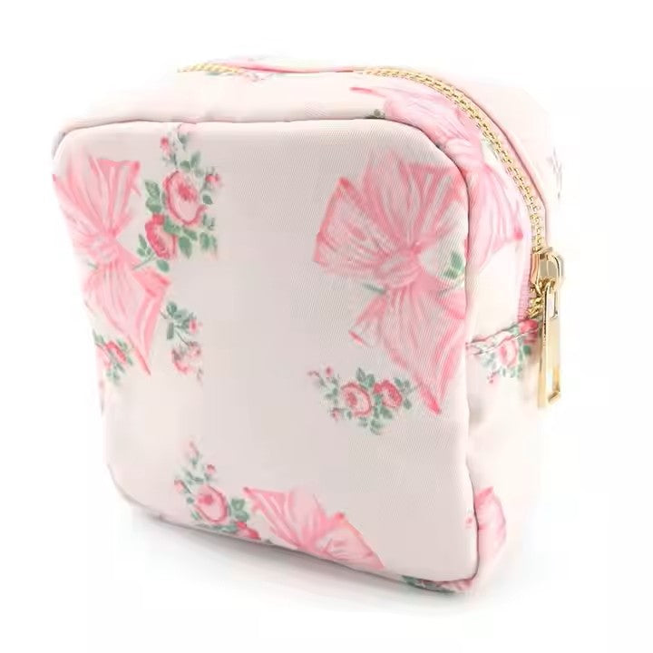 Small Pouch – Perfect for Organizing Small Essentials, Personalizable with Patches and Fun Details