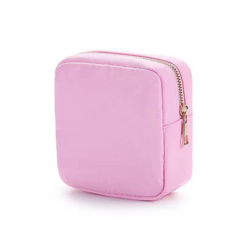 Small Pouch – Perfect for Organizing Small Essentials, Personalizable with Patches and Fun Details