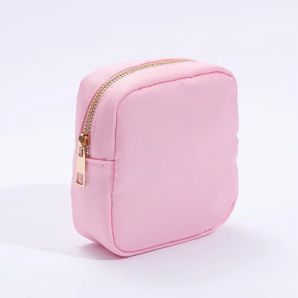 Small Pouch – Perfect for Organizing Small Essentials, Personalizable with Patches and Fun Details
