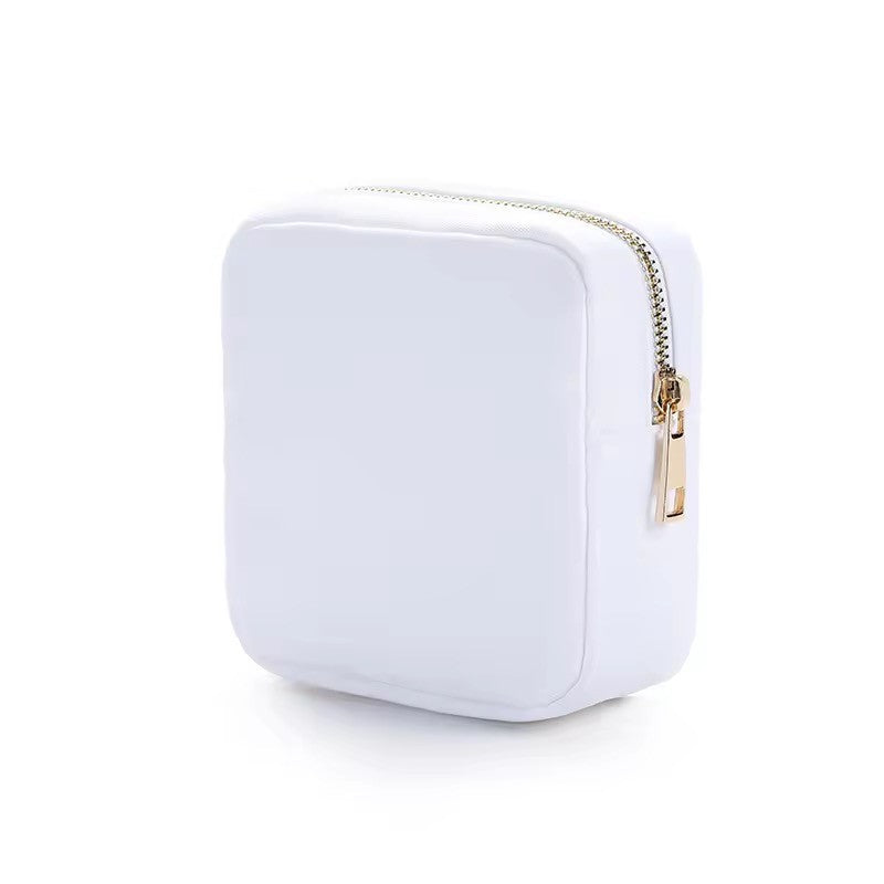 Small Pouch – Perfect for Organizing Small Essentials, Personalizable with Patches and Fun Details