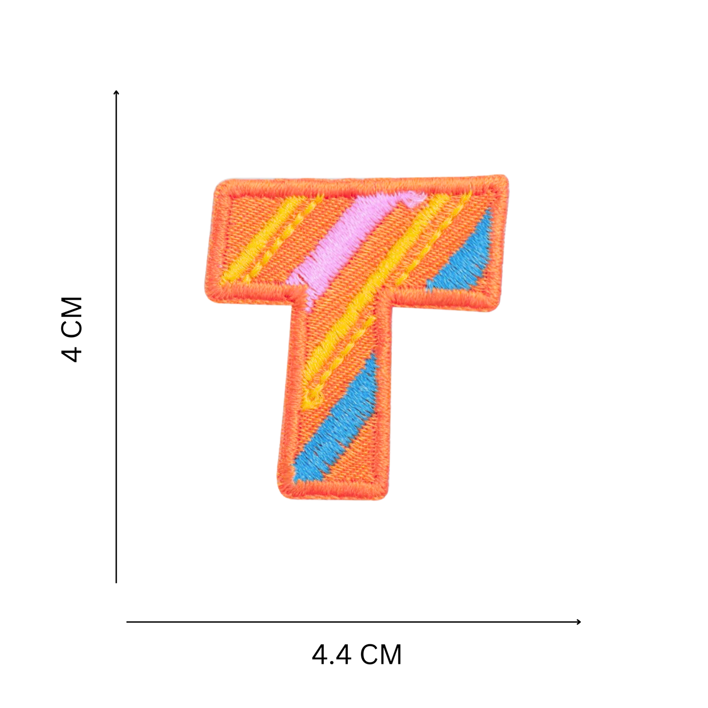 Iron On Cartoon Alphabet Patch Set