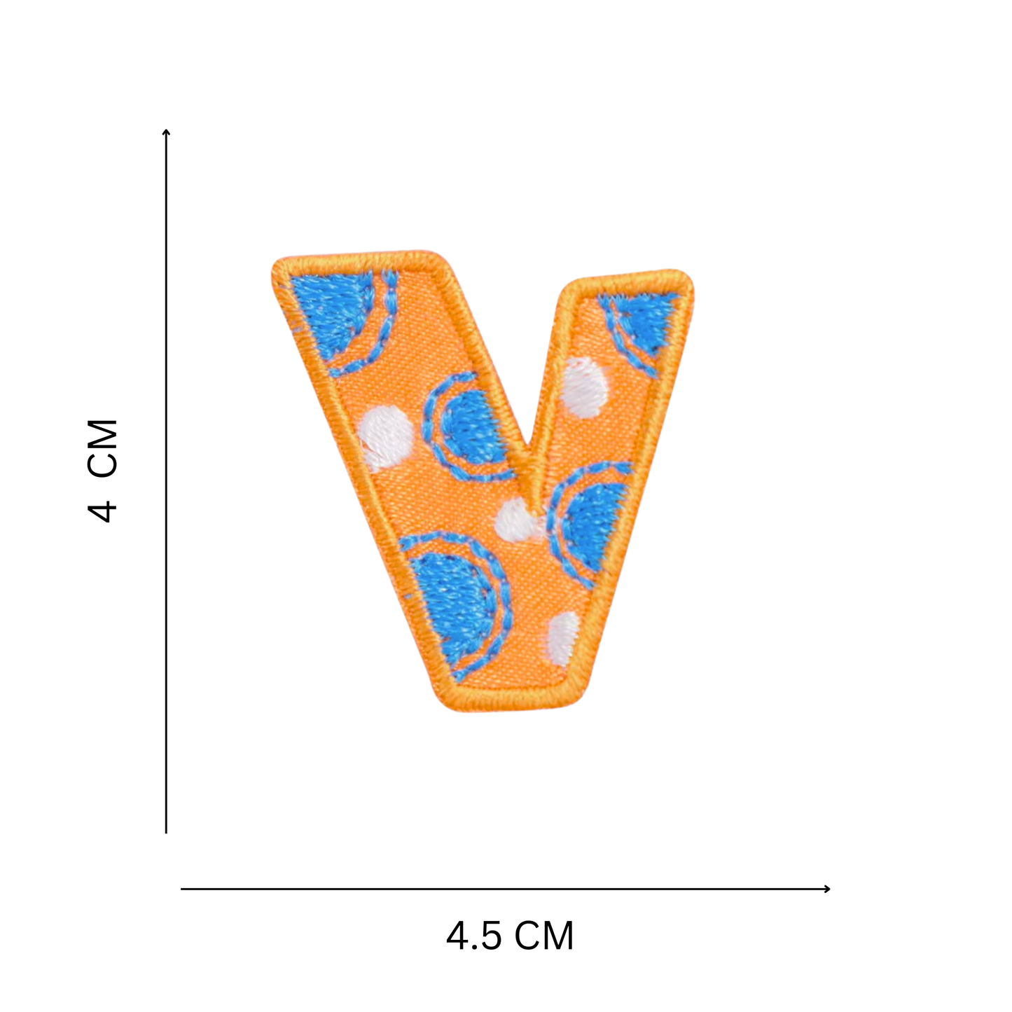 Iron On Cartoon Alphabet Patch Set