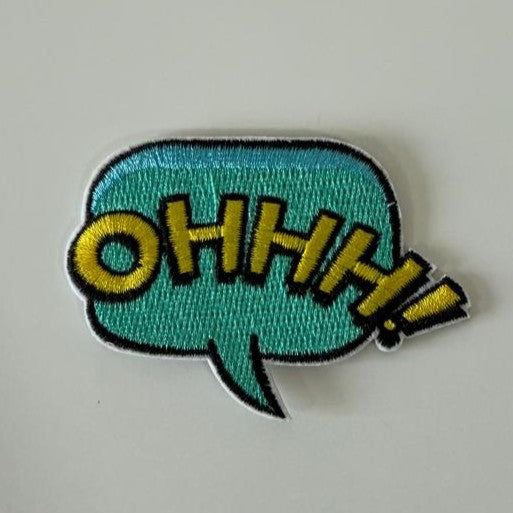 Self-Adhesive/ Iron-On Funny Words Letter Patches – Playful Embroidered Patches for Clothes, Bags, Accessories & More