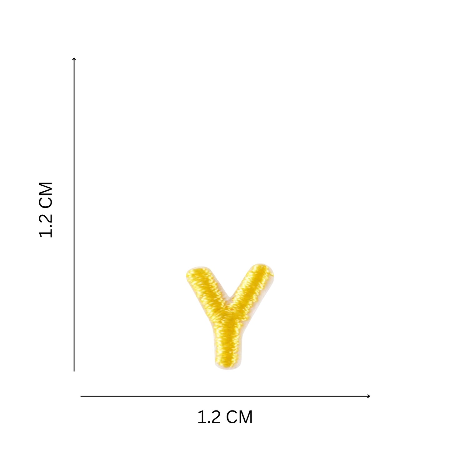 Mini Colorful Embroidered Alphabet Patches (A–Z, 1.2 cm Height) – Iron-On, Perfect For Adding A Playful & Personalized Touch To Your Shoes, Caps, Backpacks, Pouches, T-shirts, Jackets & Other Small Accessories.