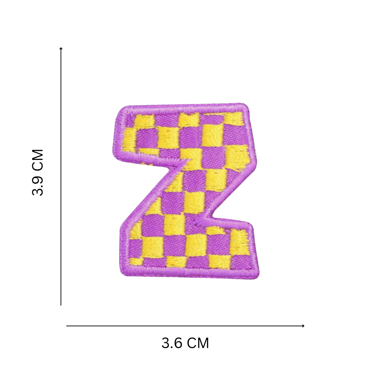 Iron On Cartoon Alphabet Patch Set